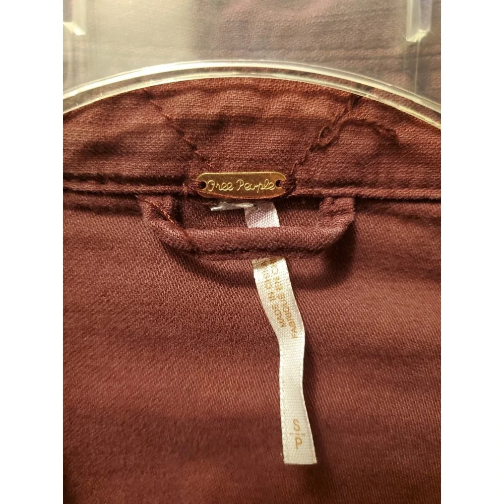 Free People Not Your Brothers Surplus Jacket‎ Sz Small Field Utility Military